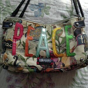 Sakroots "Peace" Handbag